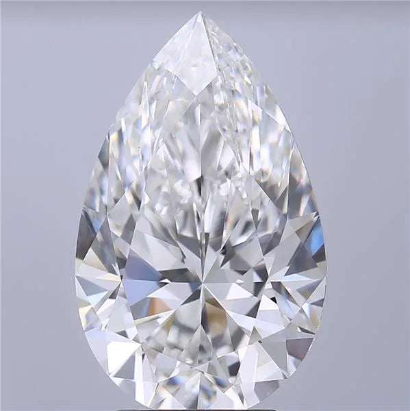 3.53ct Pear Lab Grown Diamond (Colour E, Clarity VVS2, IGI Certified)