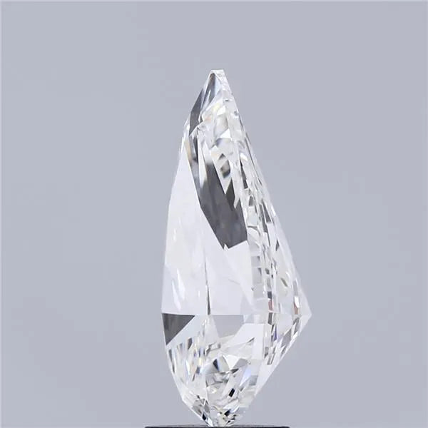 3.53ct Pear Lab Grown Diamond (Colour F, Clarity VVS2, IGI Certified)