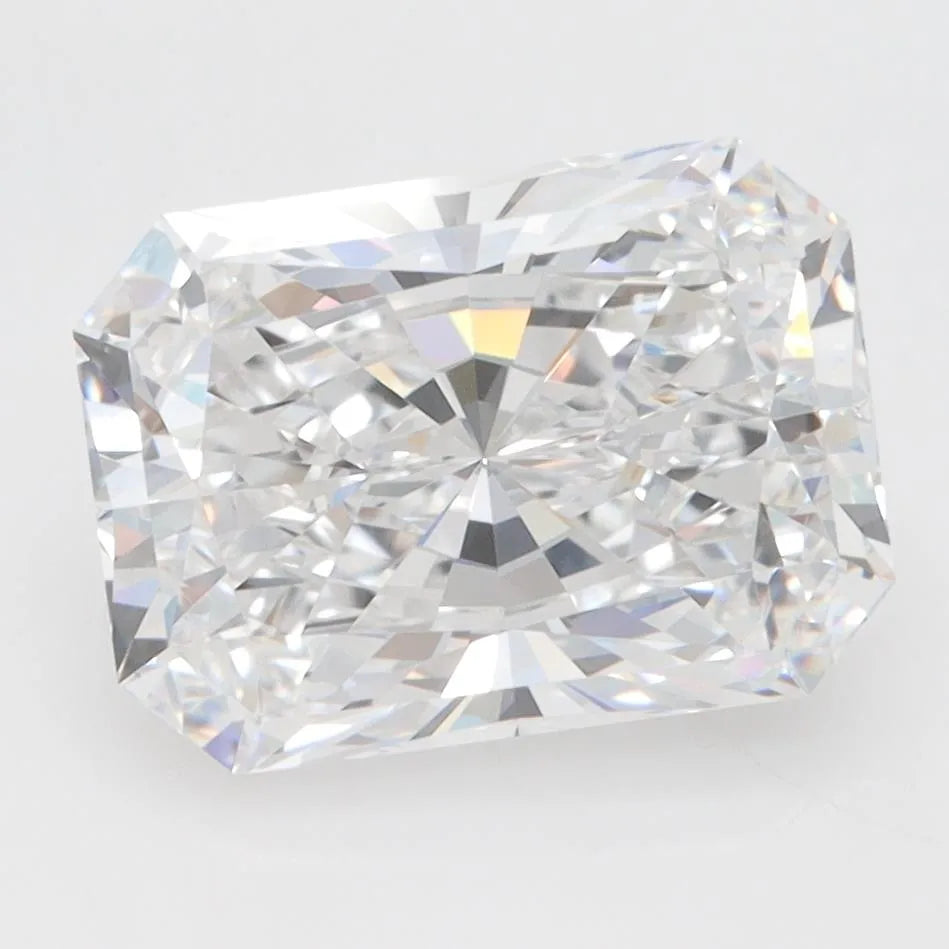 3.53ct Radiant Lab Grown Diamond (Colour D, Clarity IF, GIA Certified)