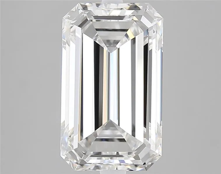 3.54ct Emerald Lab Grown Diamond (Colour D, Clarity VVS1, IGI Certified)