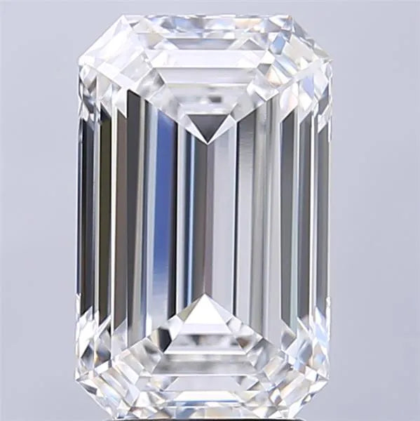3.54ct Emerald Lab Grown Diamond (Colour E, Clarity VVS1, IGI Certified)