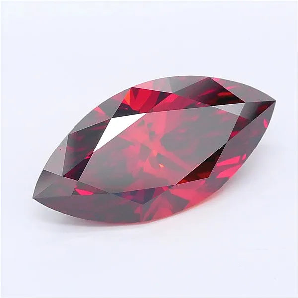 3.54ct Marquise Lab Grown Diamond (Colour Fancy Deep Orange, Clarity VS1, IGI Certified)