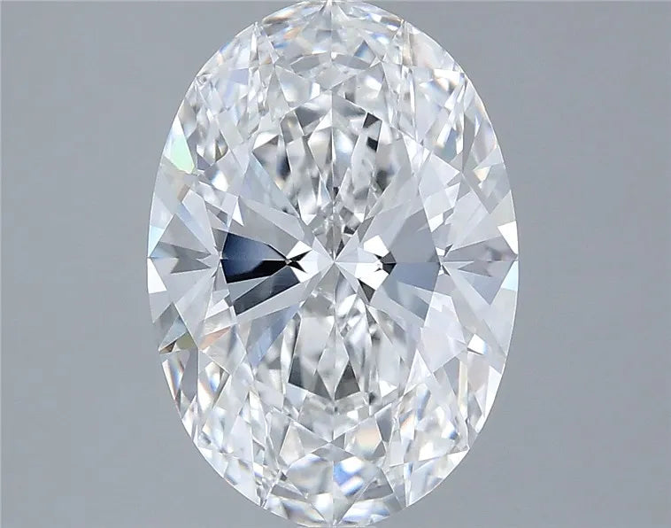 3.54ct Oval Lab Grown Diamond (Colour E, Clarity VVS2, IGI Certified)