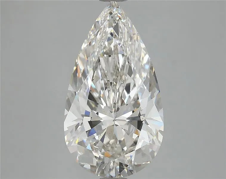 3.54ct Pear Lab Grown Diamond (Colour G, Clarity VS1, IGI Certified)
