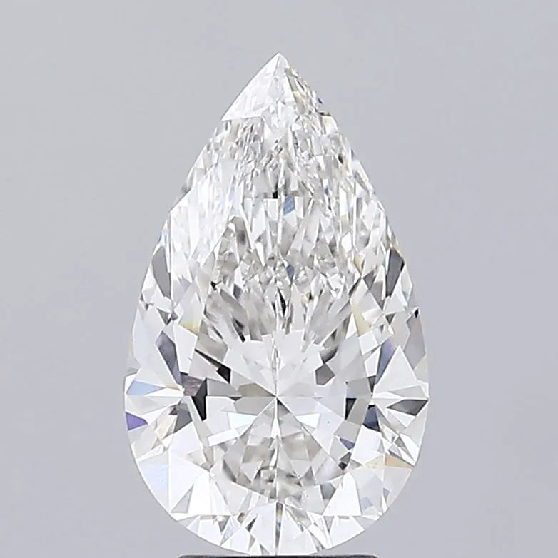 3.54ct Pear Lab Grown Diamond (Colour G, Clarity VS1, IGI Certified)