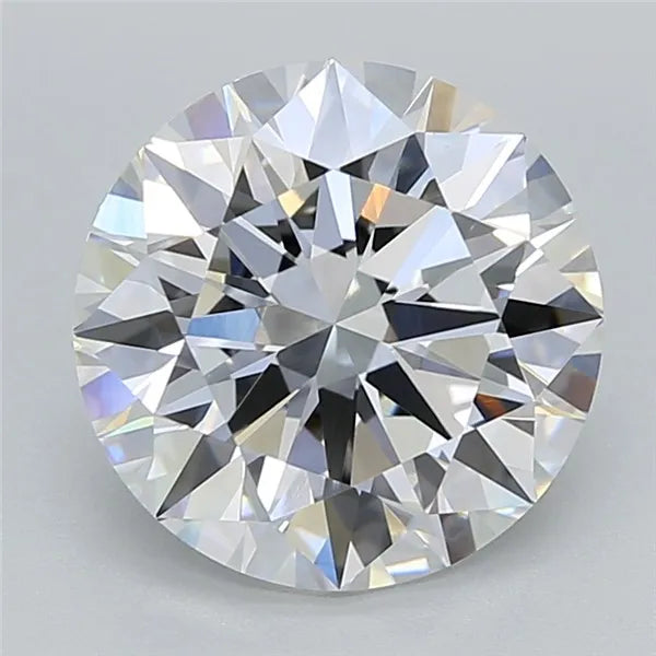 3.54ct Round Lab Grown Diamond (Colour E, Clarity VVS2, Cut ID, IGI Certified)