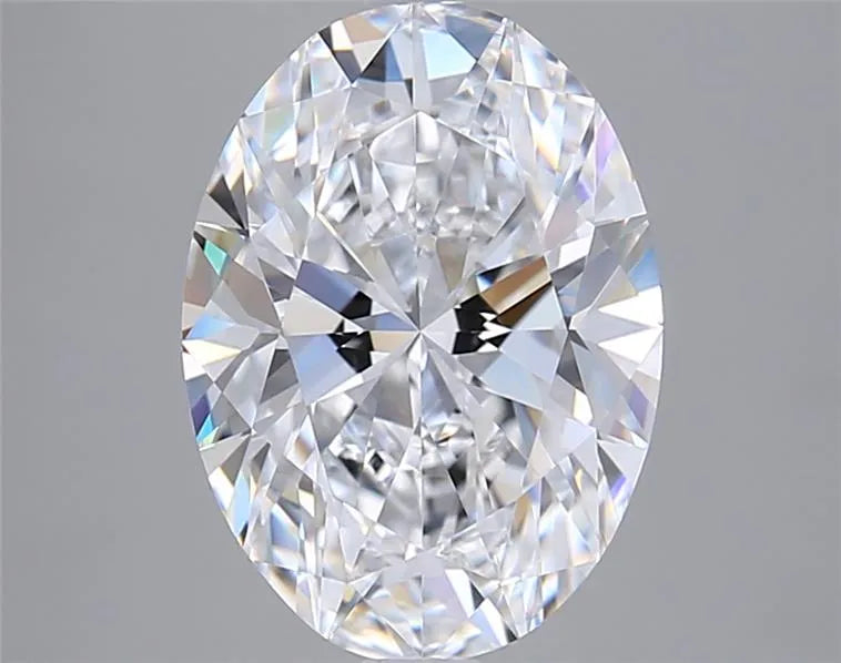 3.55ct Oval Lab Grown Diamond (Colour D, Clarity VVS1, IGI Certified)