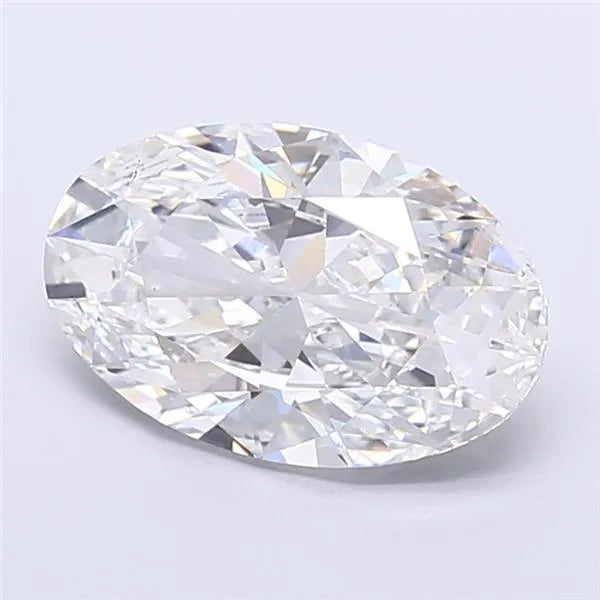 3.55ct Oval Lab Grown Diamond (Colour E, Clarity VVS2, IGI Certified)