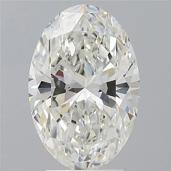 3.55ct Oval Lab Grown Diamond (Colour G, Clarity VVS2, IGI Certified)