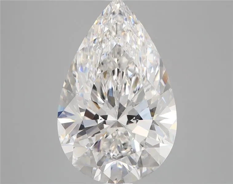 3.55ct Pear Lab Grown Diamond (Colour E, Clarity VVS2, IGI Certified)