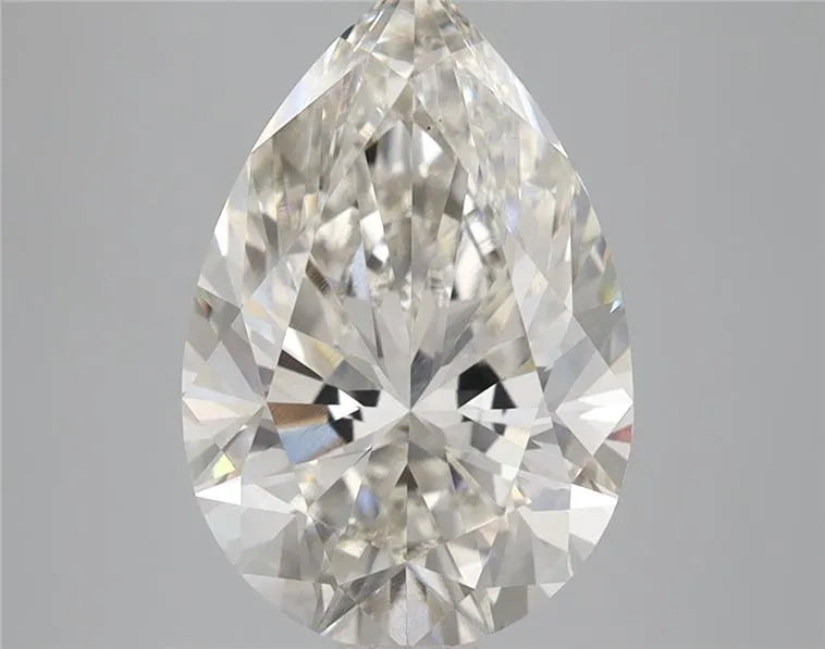 3.55ct Pear Lab Grown Diamond (Colour G, Clarity VS2, IGI Certified)