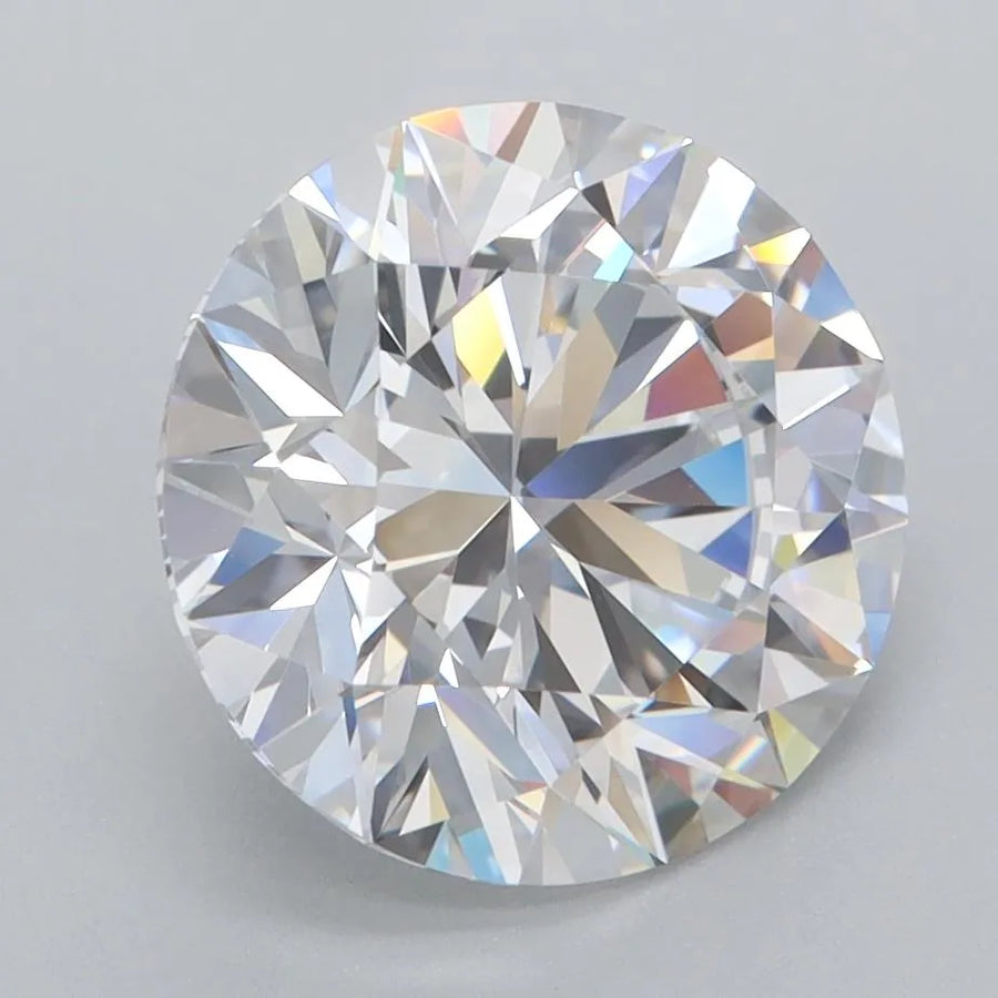 3.55ct Round Lab Grown Diamond (Colour D, Clarity FL, Cut ID, IGI Certified)