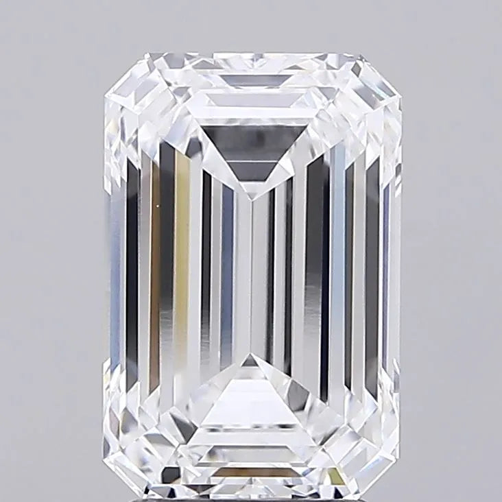 3.56ct Emerald Lab Grown Diamond (Colour D, Clarity VVS1, IGI Certified)