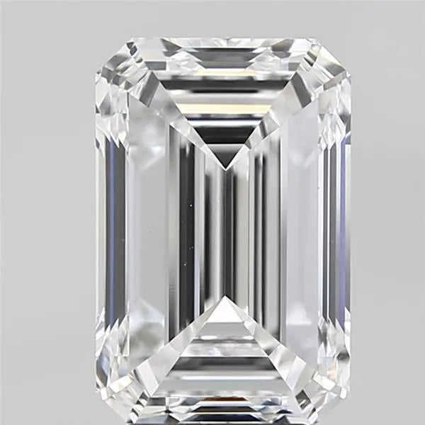 3.56ct Emerald Lab Grown Diamond (Colour D, Clarity VVS2, IGI Certified)