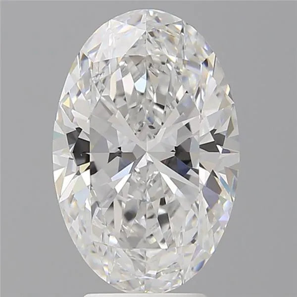 3.56ct Oval Lab Grown Diamond (Colour D, Clarity VVS1, IGI Certified)