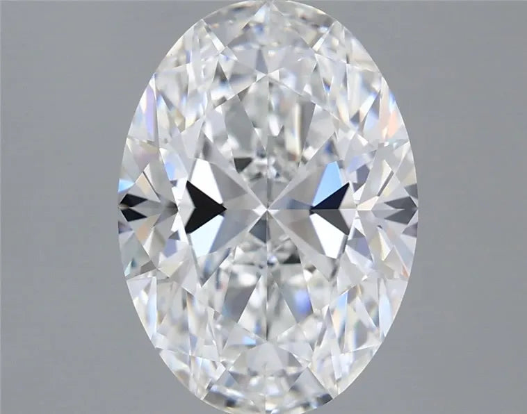 3.56ct Oval Lab Grown Diamond (Colour D, Clarity VVS1, IGI Certified)