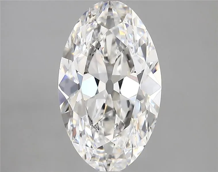 3.56ct Oval Lab Grown Diamond (Colour D, Clarity VVS2, IGI Certified)