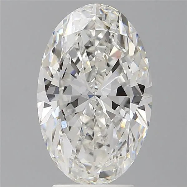 3.56ct Oval Lab Grown Diamond (Colour F, Clarity VVS1, IGI Certified)