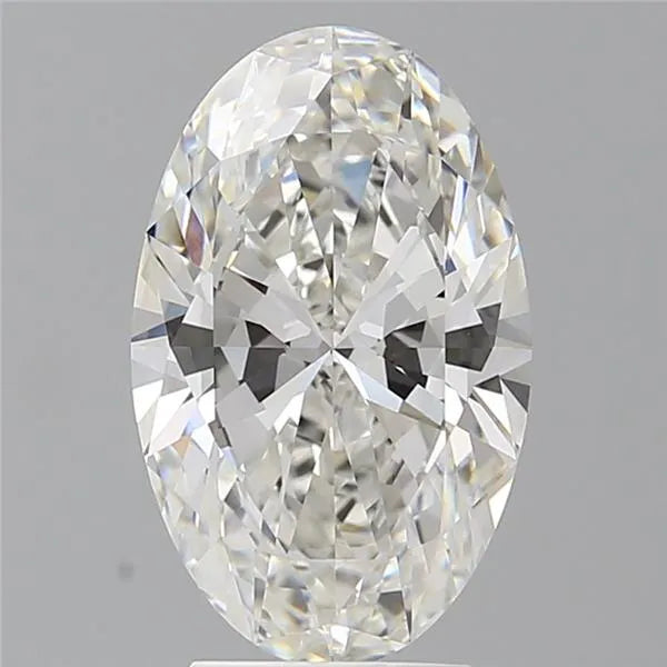 3.56ct Oval Lab Grown Diamond (Colour F, Clarity VVS2, IGI Certified)