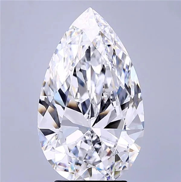 3.56ct Pear Lab Grown Diamond (Colour D, Clarity IF, IGI Certified)