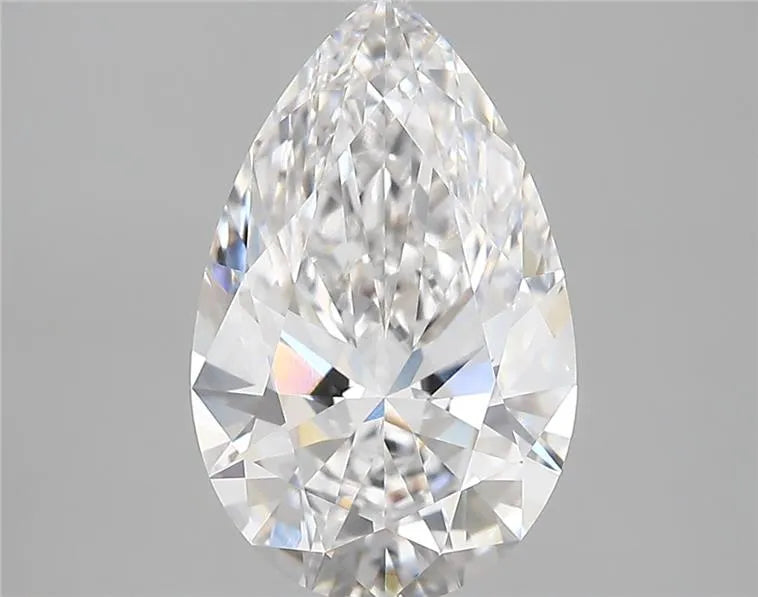 3.56ct Pear Lab Grown Diamond (Colour D, Clarity VVS2, IGI Certified)