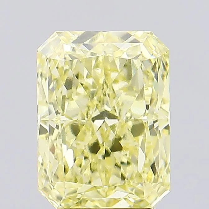 3.56ct Radiant Lab Grown Diamond (Colour Fancy Yellow, Clarity VVS2, IGI Certified)
