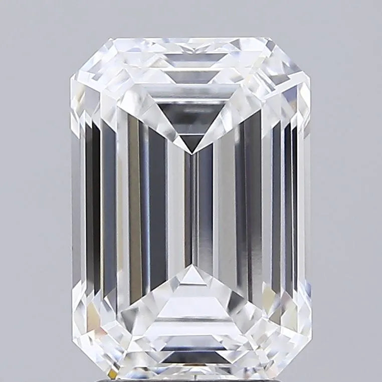 3.57ct Emerald Lab Grown Diamond (Colour D, Clarity IF, IGI Certified)