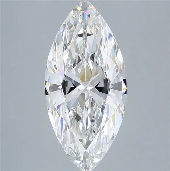 3.57ct Marquise Lab Grown Diamond (Colour F, Clarity VVS2, IGI Certified)