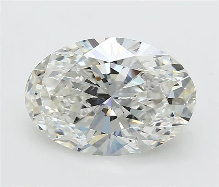 3.57ct Oval Lab Grown Diamond (Colour G, Clarity VVS1, GIA Certified)