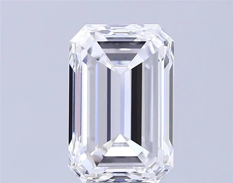 3.58ct Emerald Lab Grown Diamond (Colour D, Clarity VVS1, IGI Certified)