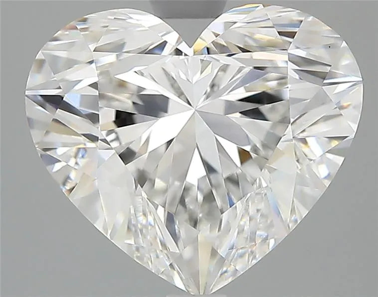 3.58ct Heart Lab Grown Diamond (Colour E, Clarity VVS2, IGI Certified)