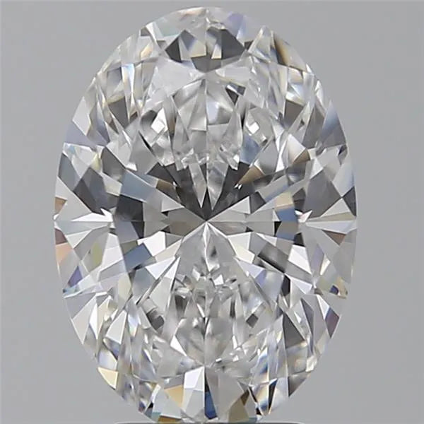 3.58ct Oval Lab Grown Diamond (Colour D, Clarity VVS1, IGI Certified)