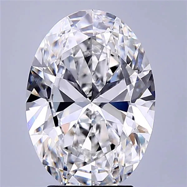 3.58ct Oval Lab Grown Diamond (Colour E, Clarity VVS1, IGI Certified)