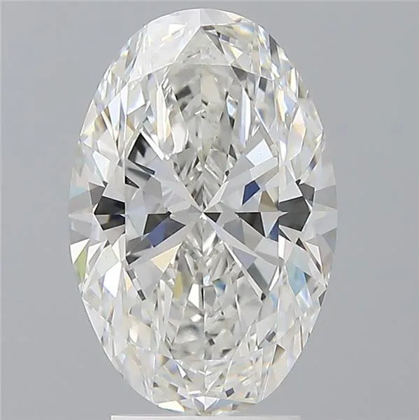 3.58ct Oval Lab Grown Diamond (Colour F, Clarity VVS2, IGI Certified)