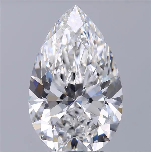 3.58ct Pear Lab Grown Diamond (Colour E, Clarity VVS1, IGI Certified)