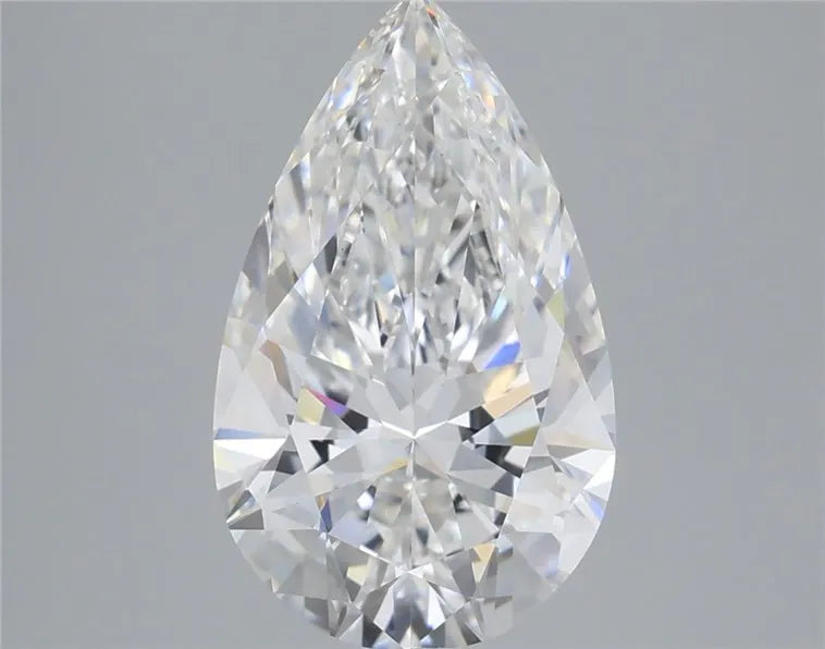 3.58ct Pear Lab Grown Diamond (Colour E, Clarity VVS2, IGI Certified)
