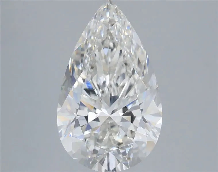 3.58ct Pear Lab Grown Diamond (Colour F, Clarity VVS2, IGI Certified)
