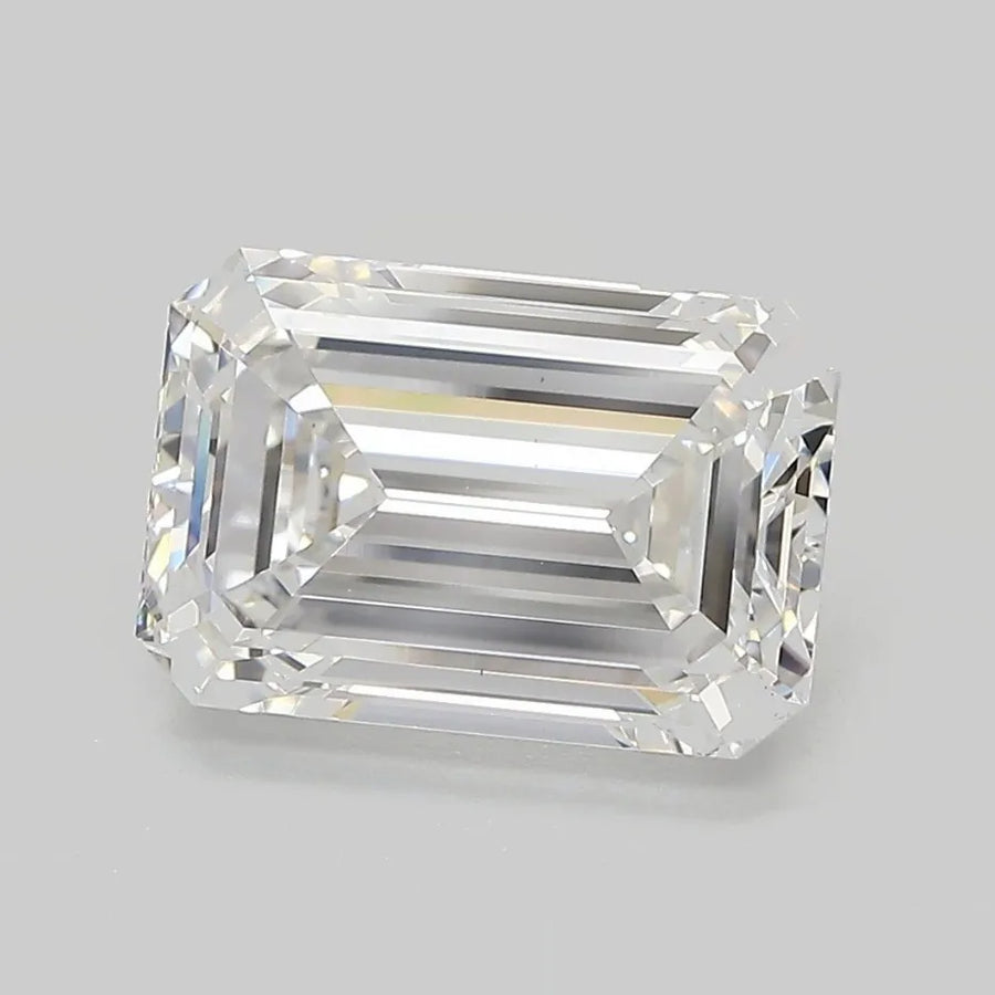 3.59ct Emerald Lab Grown Diamond (Colour E, Clarity VVS2, IGI Certified)