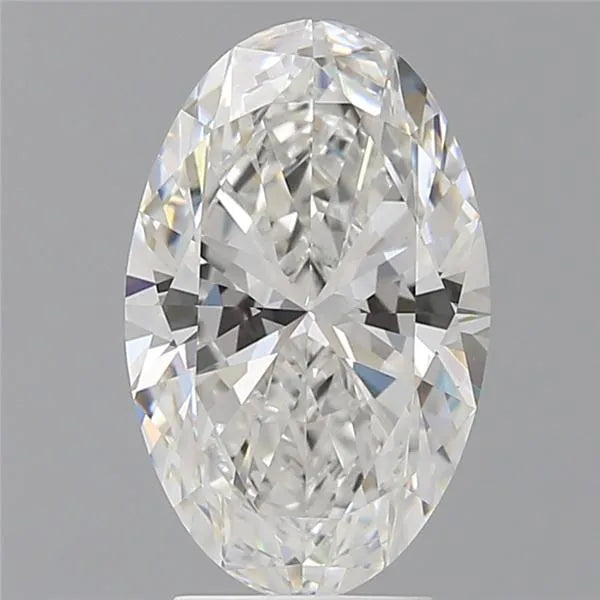 3.59ct Oval Lab Grown Diamond (Colour E, Clarity VS1, IGI Certified)