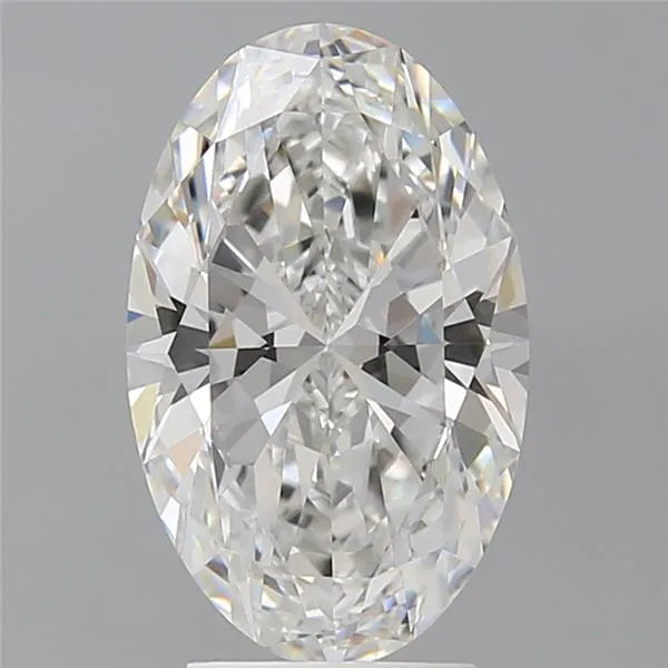 3.59ct Oval Lab Grown Diamond (Colour E, Clarity VS2, IGI Certified)