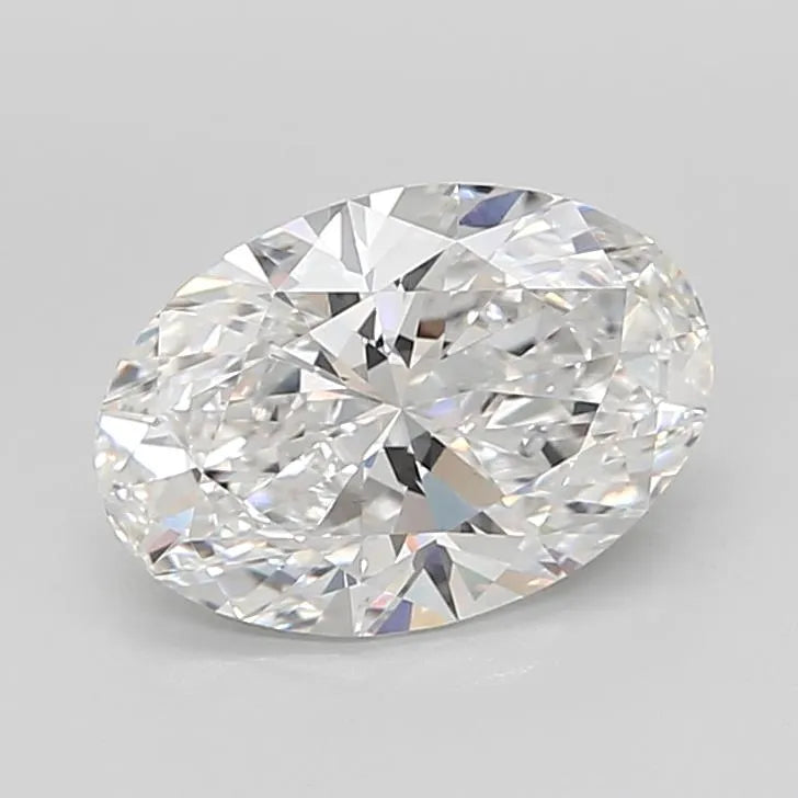 3.59ct Oval Lab Grown Diamond (Colour E, Clarity VVS2, IGI Certified)
