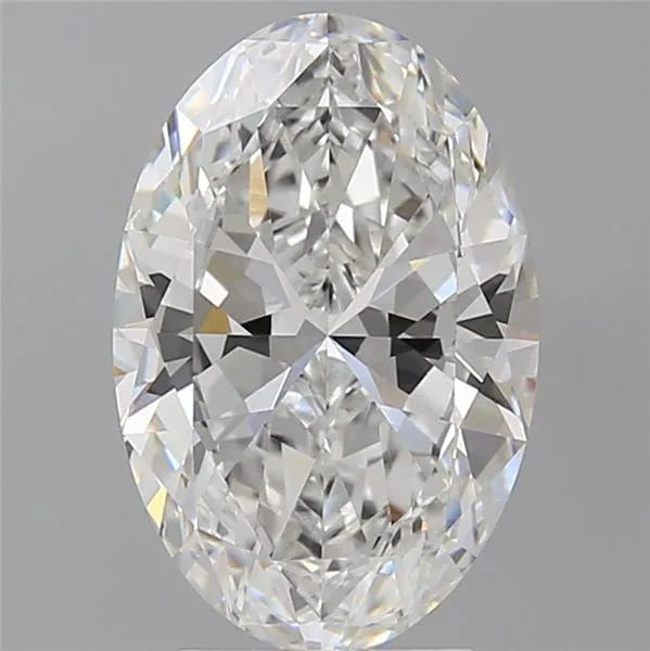 3.59ct Oval Lab Grown Diamond (Colour E, Clarity VVS2, IGI Certified)