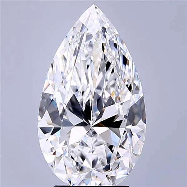 3.59ct Pear Lab Grown Diamond (Colour E, Clarity IF, IGI Certified)