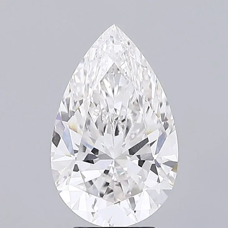 3.59ct Pear Lab Grown Diamond (Colour F, Clarity VVS1, IGI Certified)