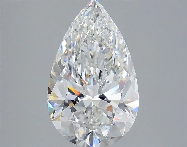 3.59ct Pear Lab Grown Diamond (Colour F, Clarity VVS2, IGI Certified)