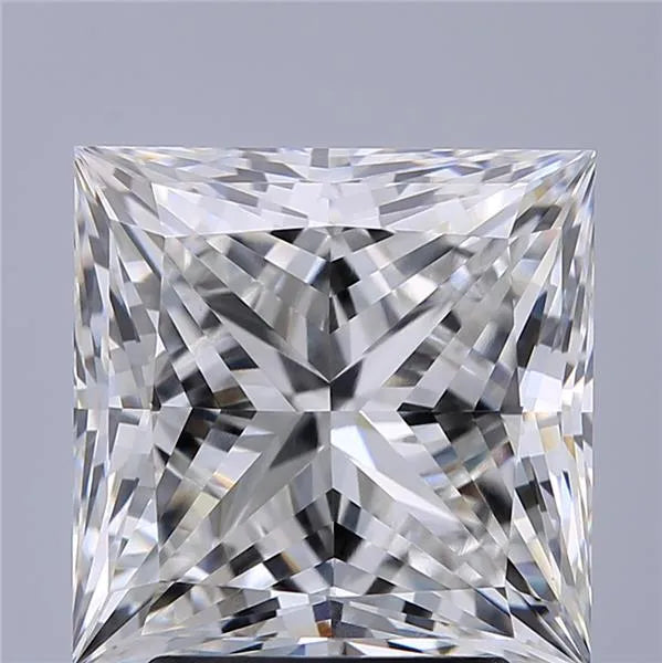 3.59ct Princess Lab Grown Diamond (Colour E, Clarity VVS2, IGI Certified)