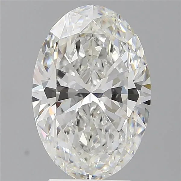 3.60ct Oval Lab Grown Diamond (Colour E, Clarity VVS2, IGI Certified)