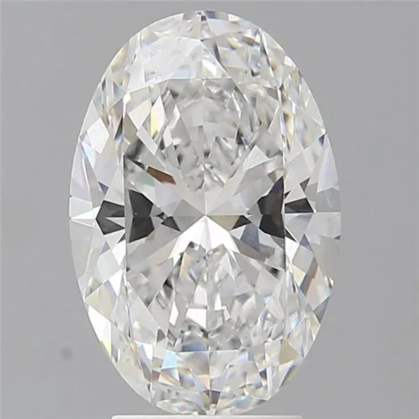 3.60ct Oval Lab Grown Diamond (Colour E, Clarity VVS2, IGI Certified)