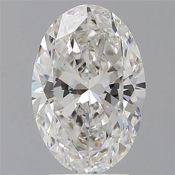3.60ct Oval Lab Grown Diamond (Colour F, Clarity VVS2, IGI Certified)