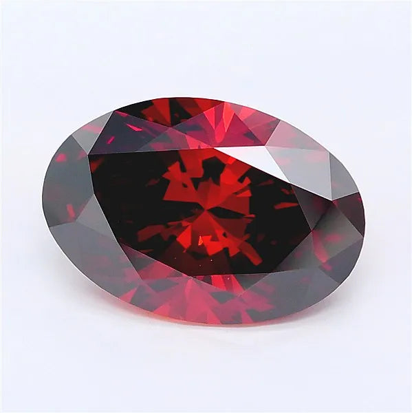 3.60ct Oval Lab Grown Diamond (Colour Fancy Deep Orange, Clarity VS1, IGI Certified)